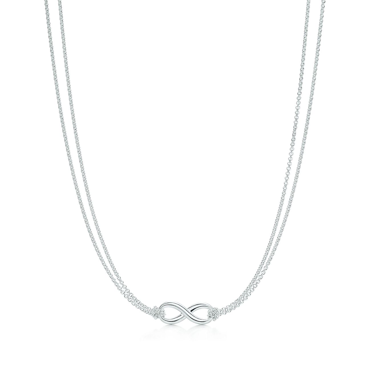 Tiffany Infinity pendant in sterling silver. | Tiffany & Co.