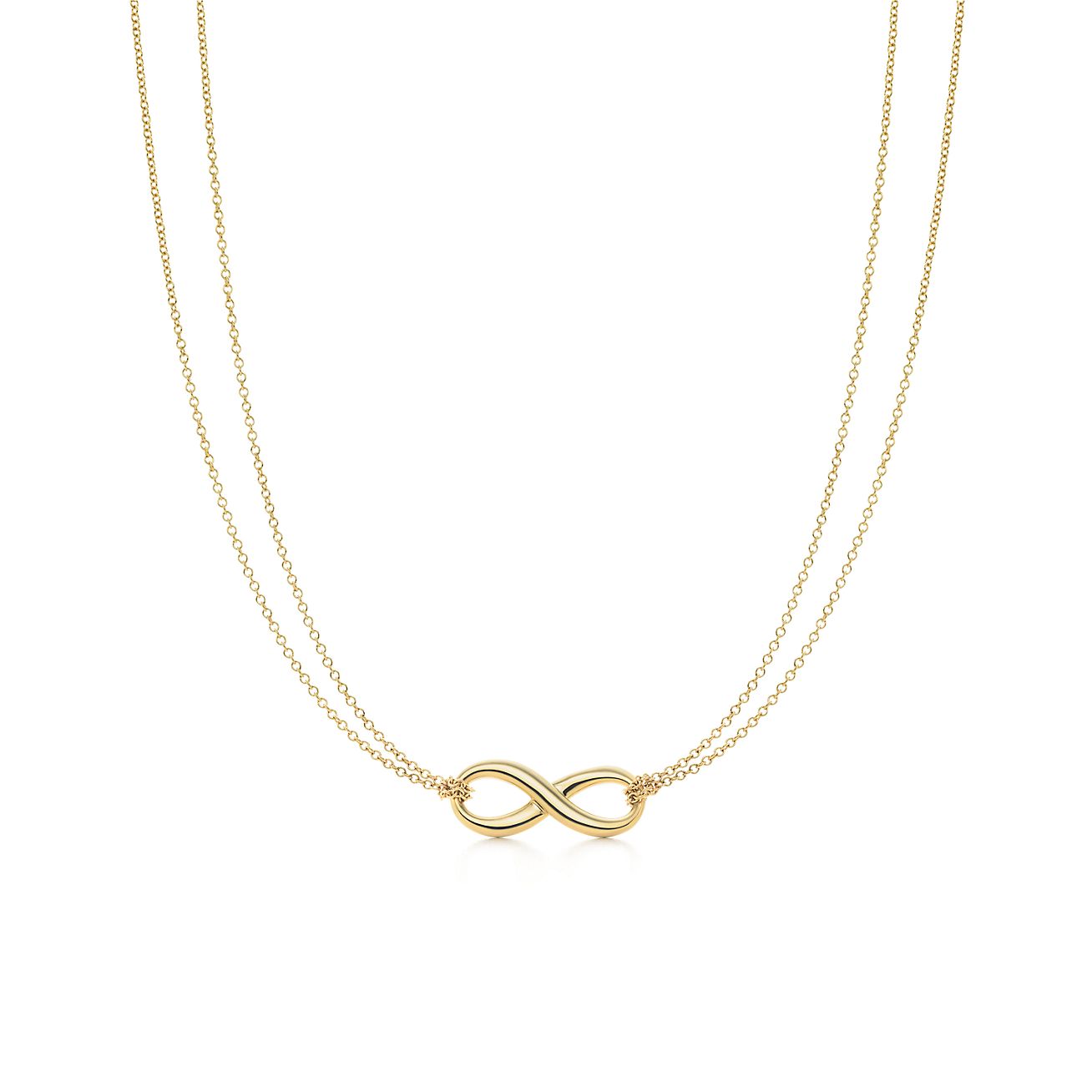 Tiffany Infinity pendant in 18k gold 