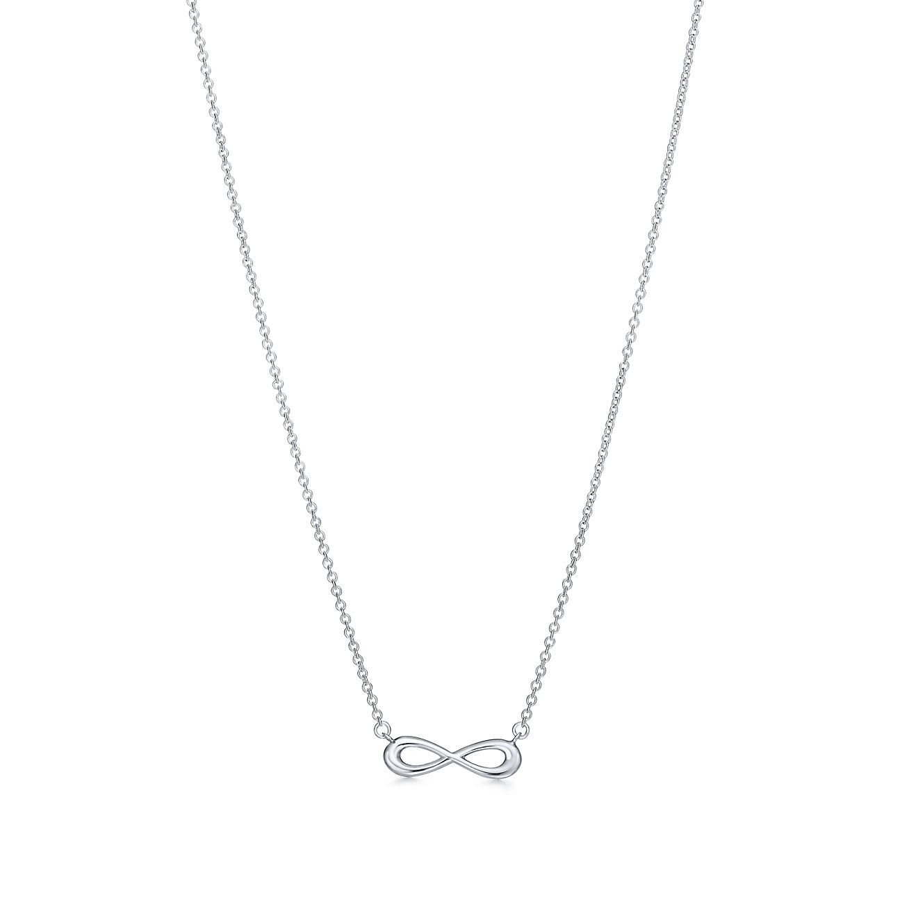 Tiffany Infinity pendant in sterling silver, mini. | Tiffany & Co.