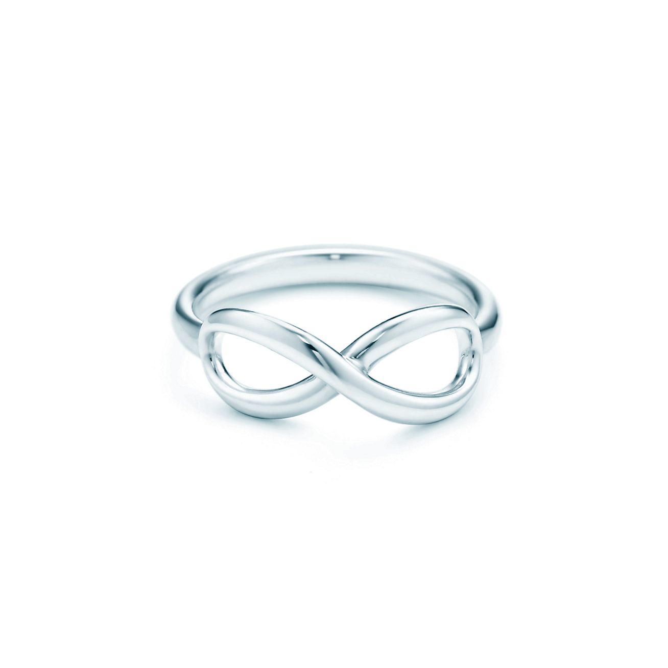 Sterling Silver Cubic Zirconia Infinity Ring - Bash.com