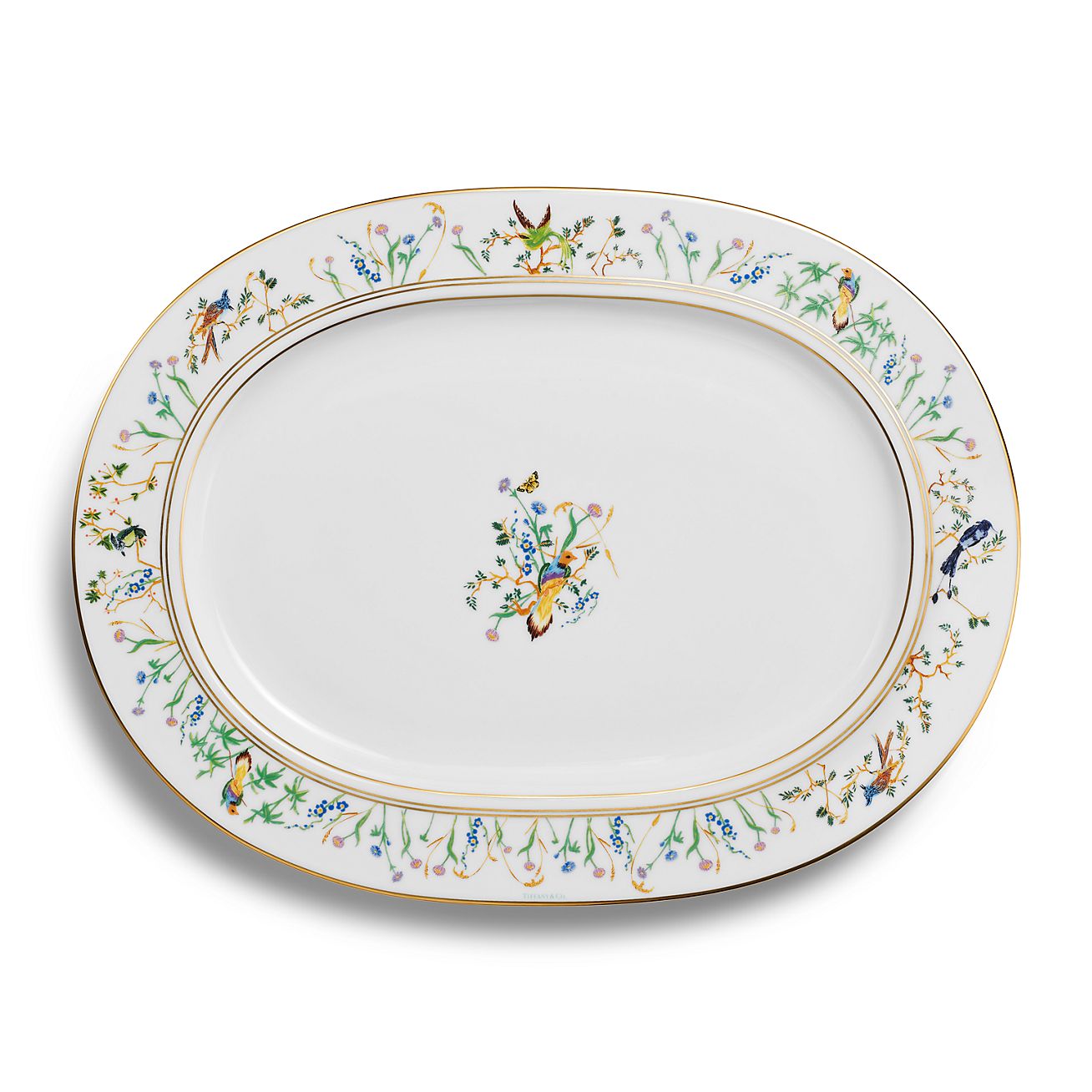 Tiffany Jardin Serving Platter in Porcelain | Tiffany & Co.