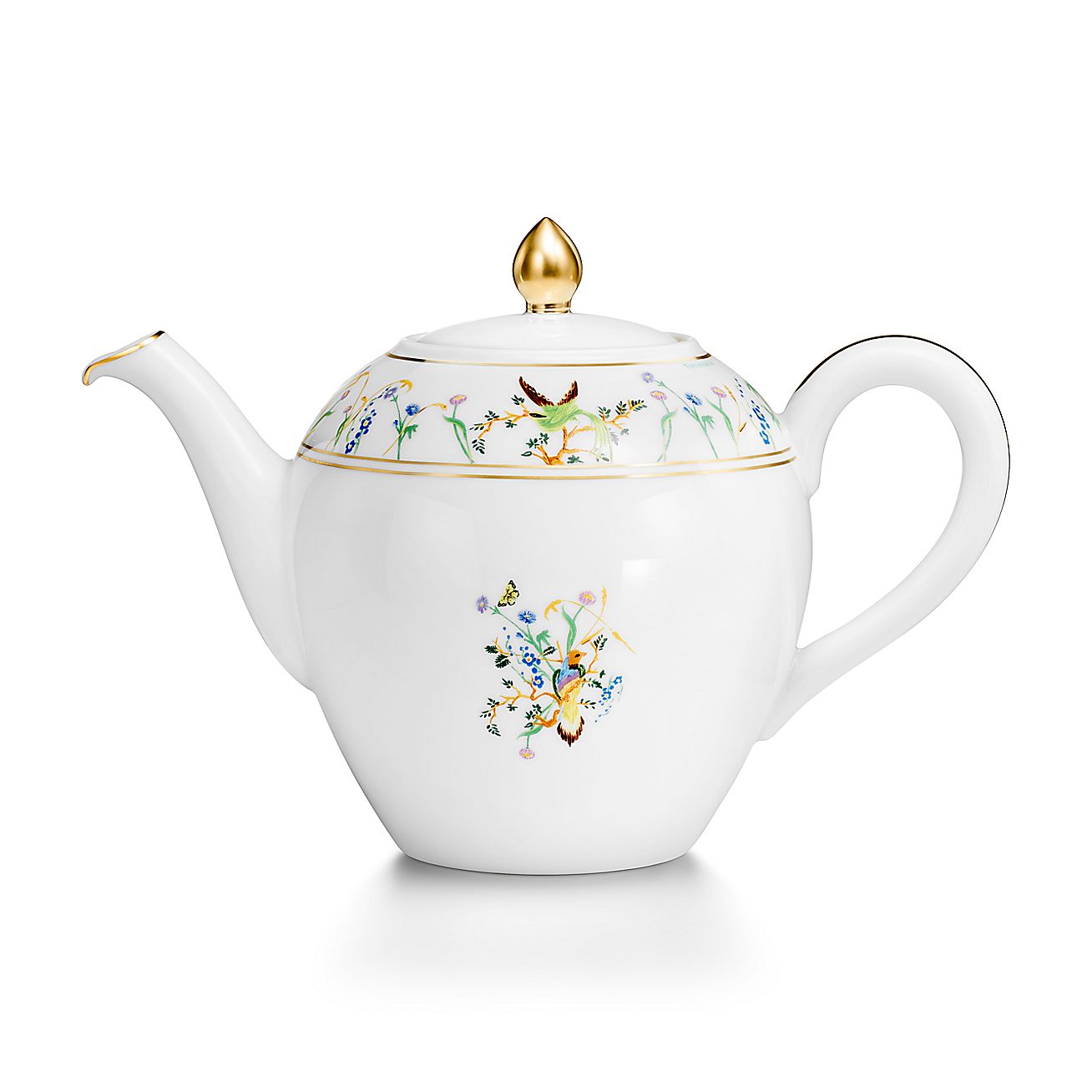 Tiffany Jardin Teapot in Porcelain Tiffany & Co. US