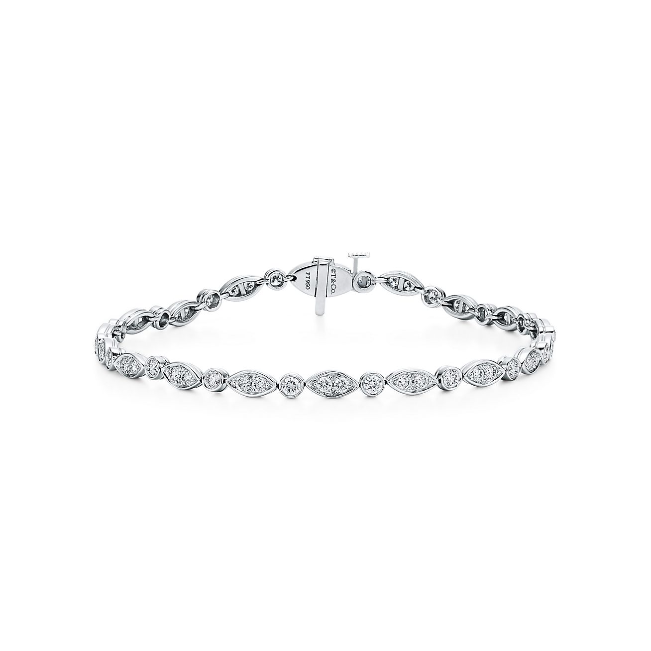 Tiffany Jazz® tennis bracelet in 