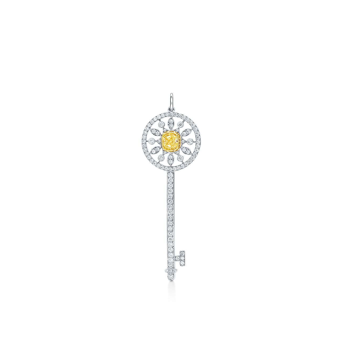 tiffany yellow diamond key