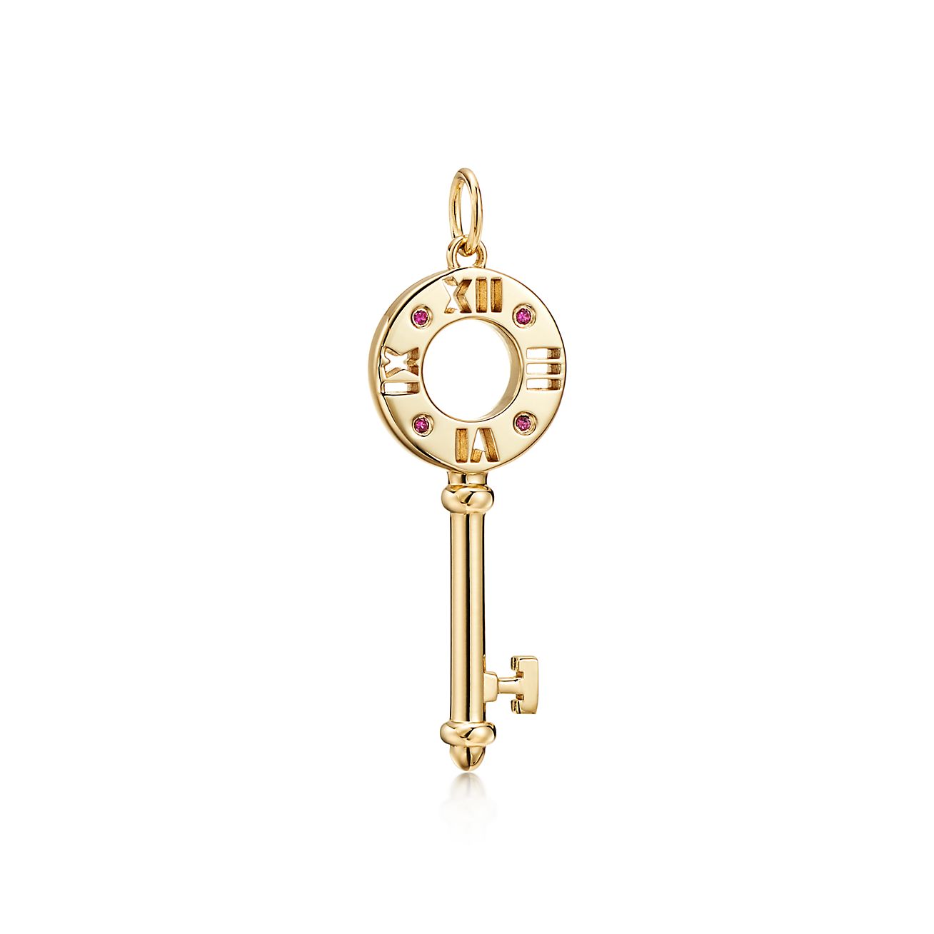 tiffany atlas key necklace