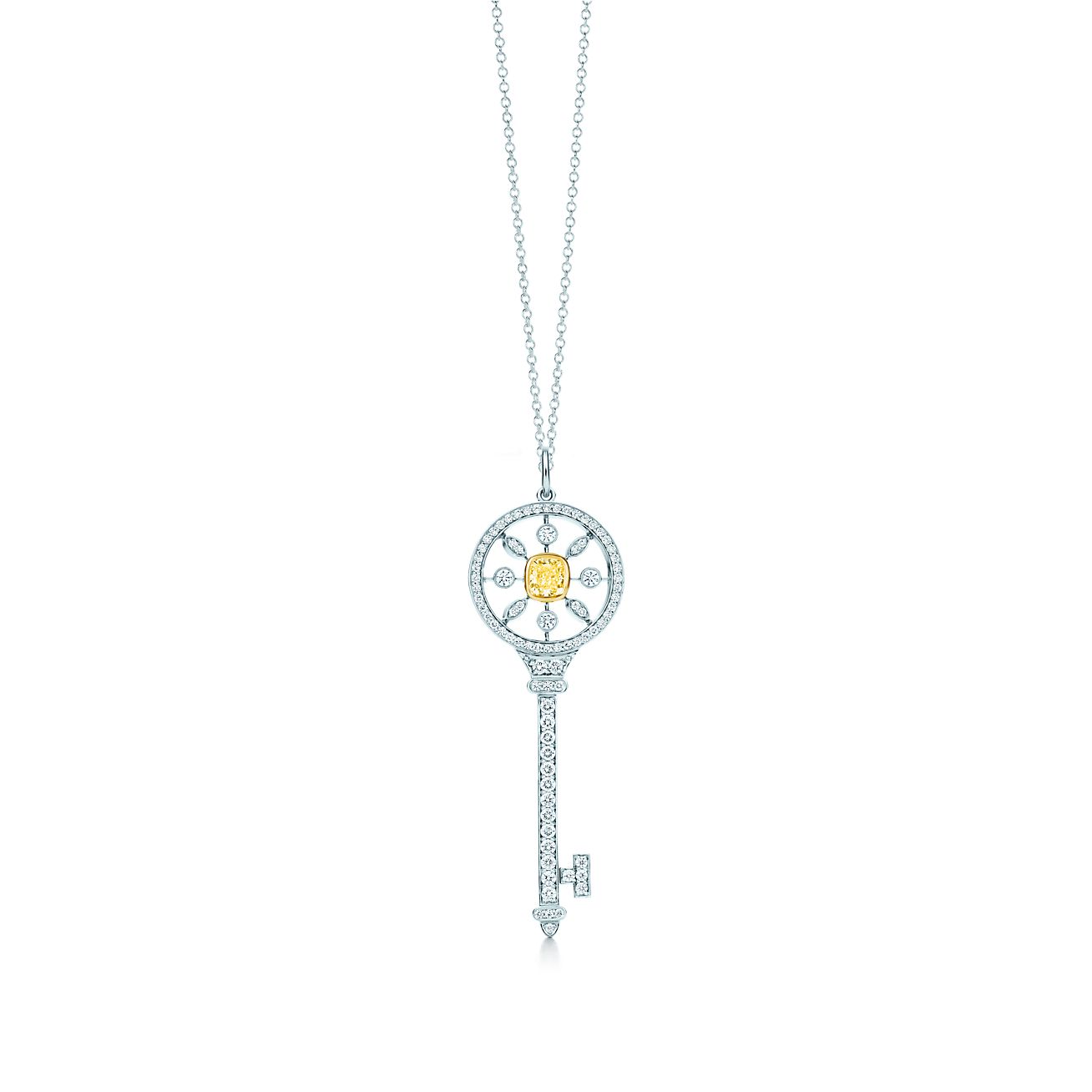 tiffany key yellow diamond