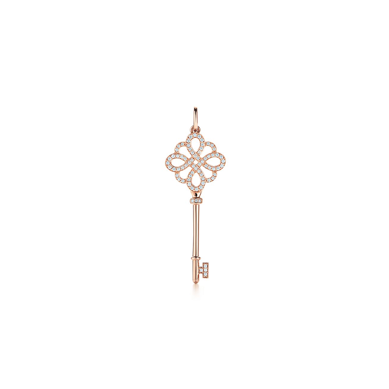 tiffany keys knot key pendant