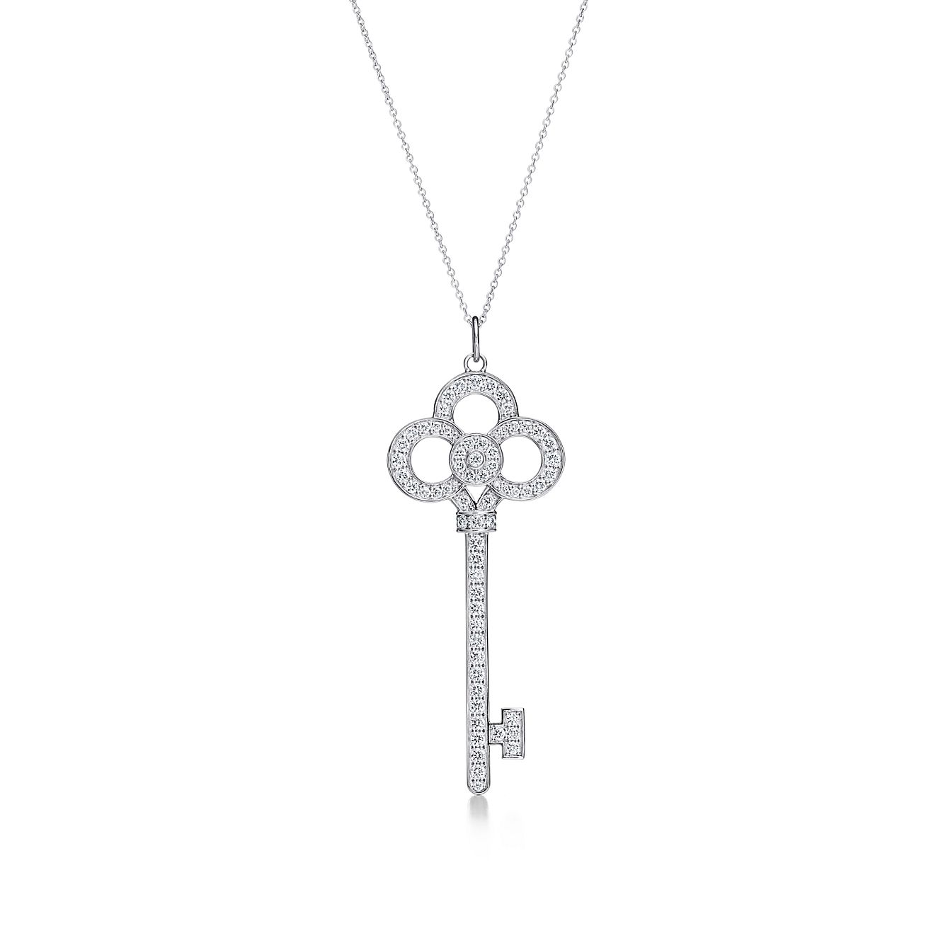 tiffany key necklace