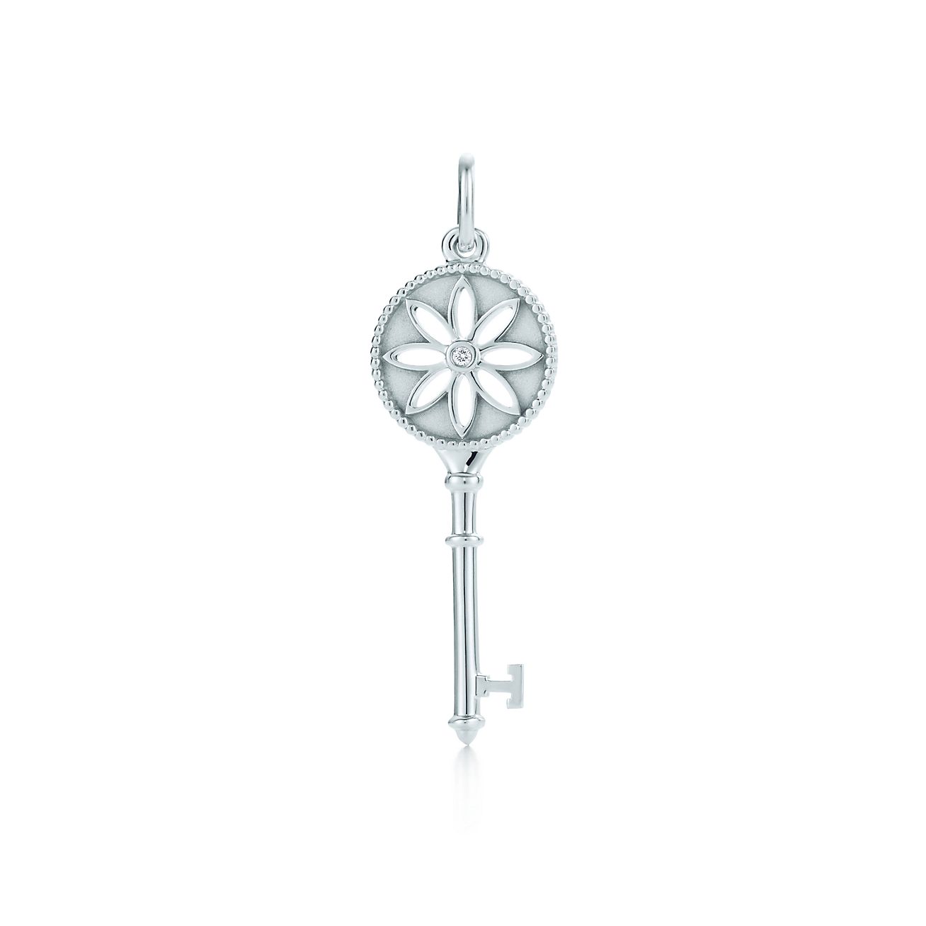 tiffany diamond key pendant price