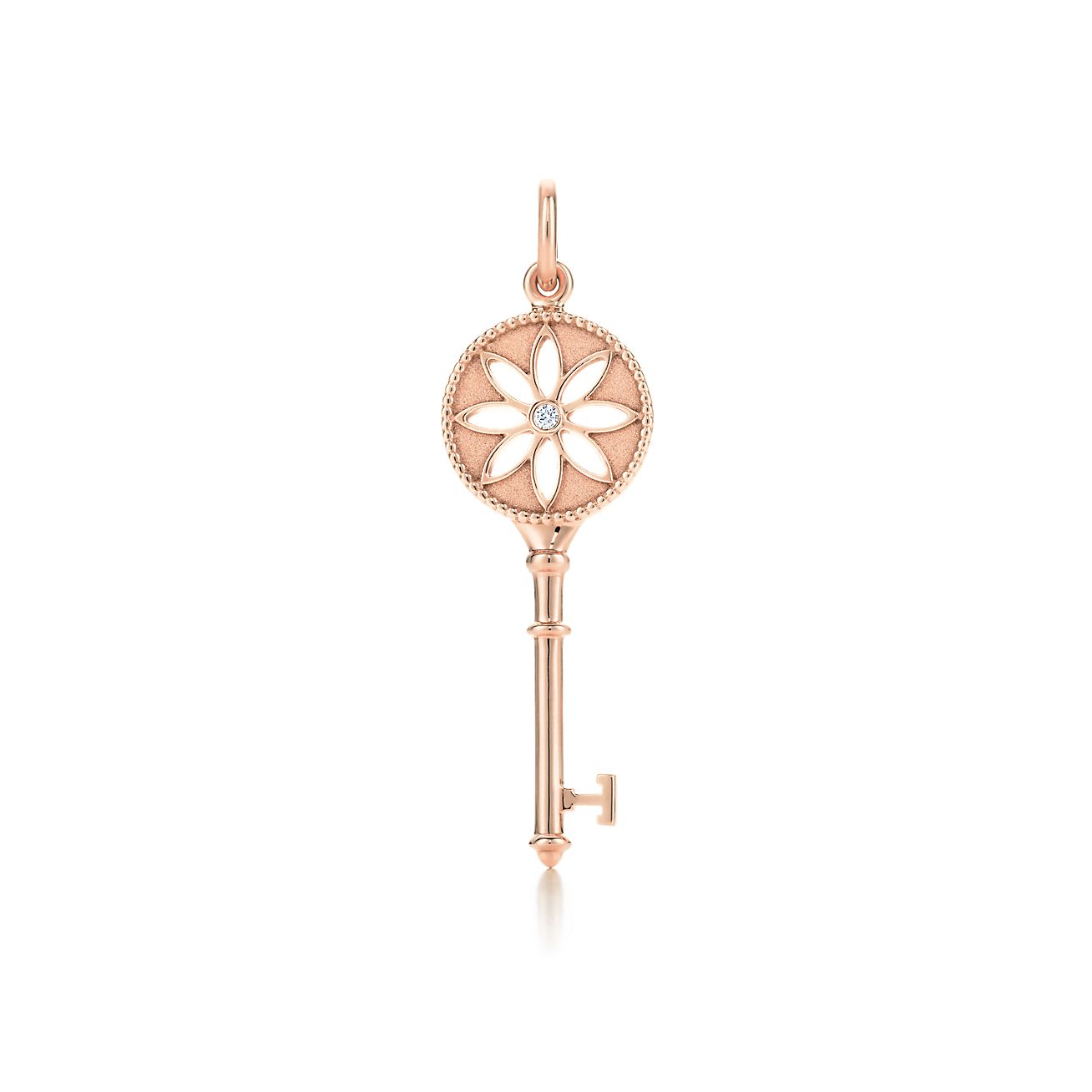 tiffany daisy key pendant