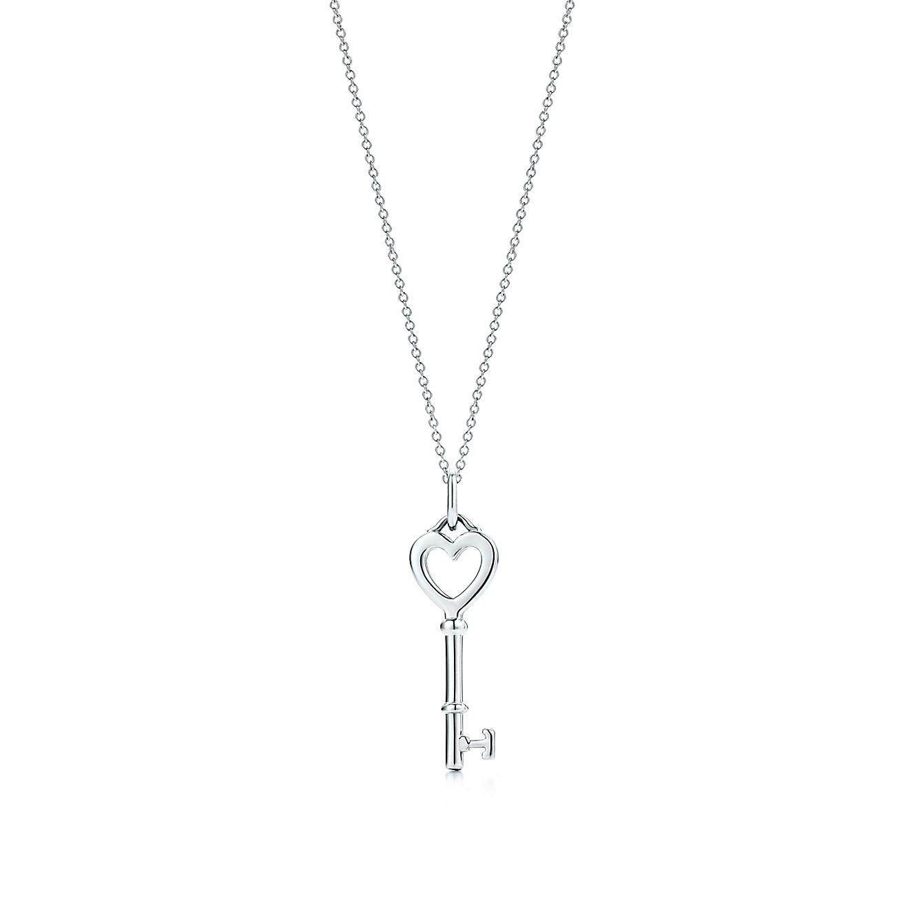 key necklace silver