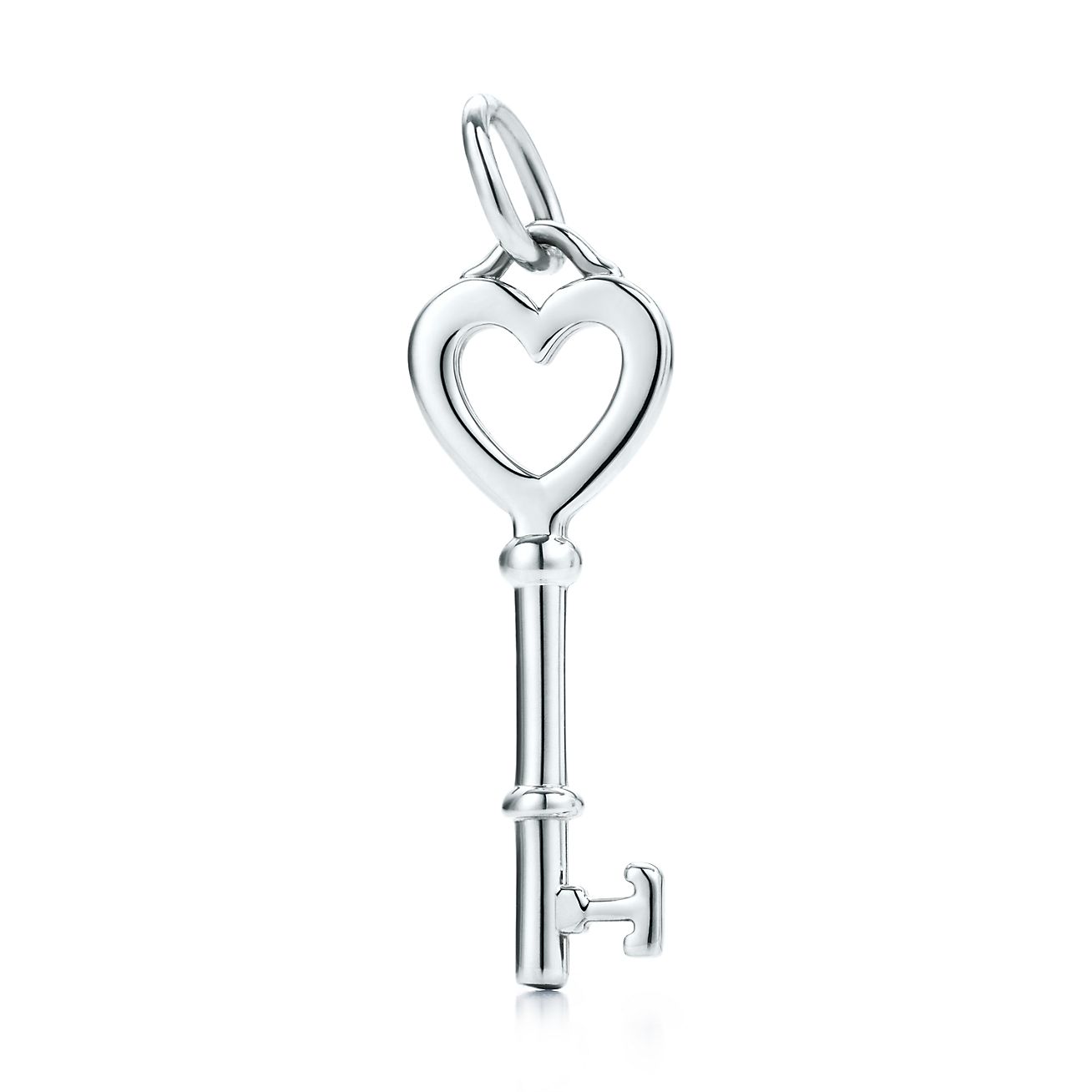 tiffany and co heart necklace with key