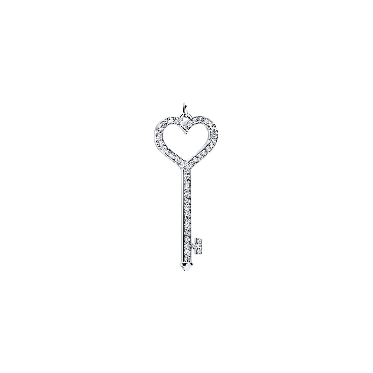 heart key tiffany necklace