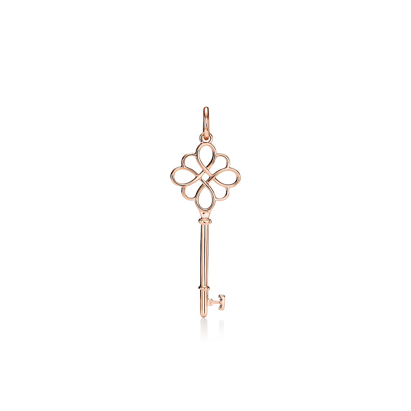 tiffany knot key pendant