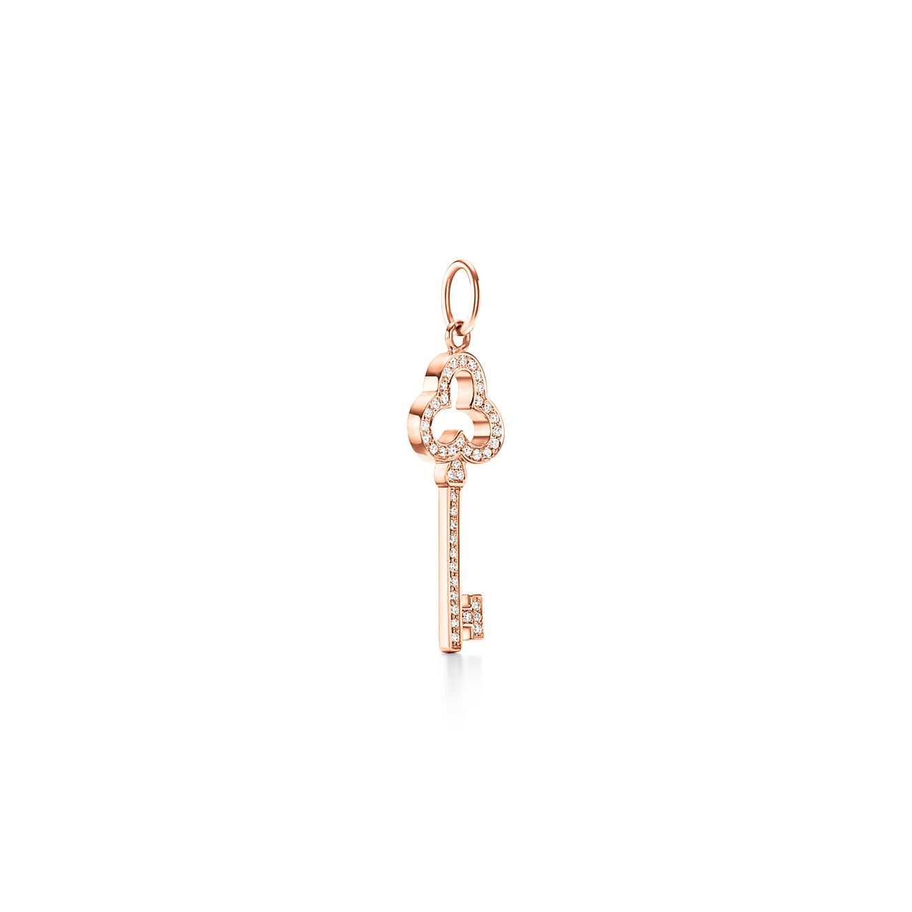 Tiffany Keys open trefoil key in 18k 