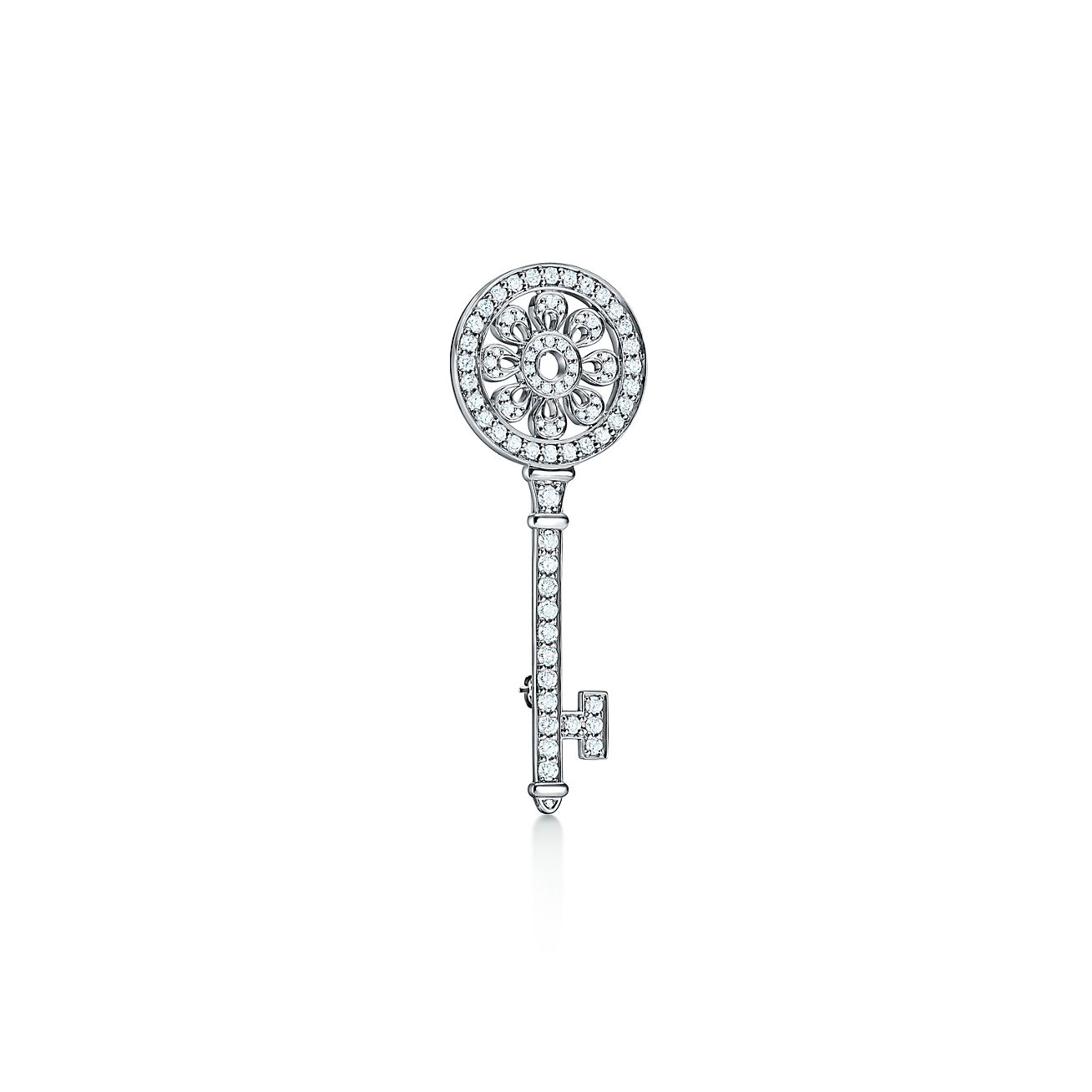 Tiffany Keys Petals Key Brooch in 