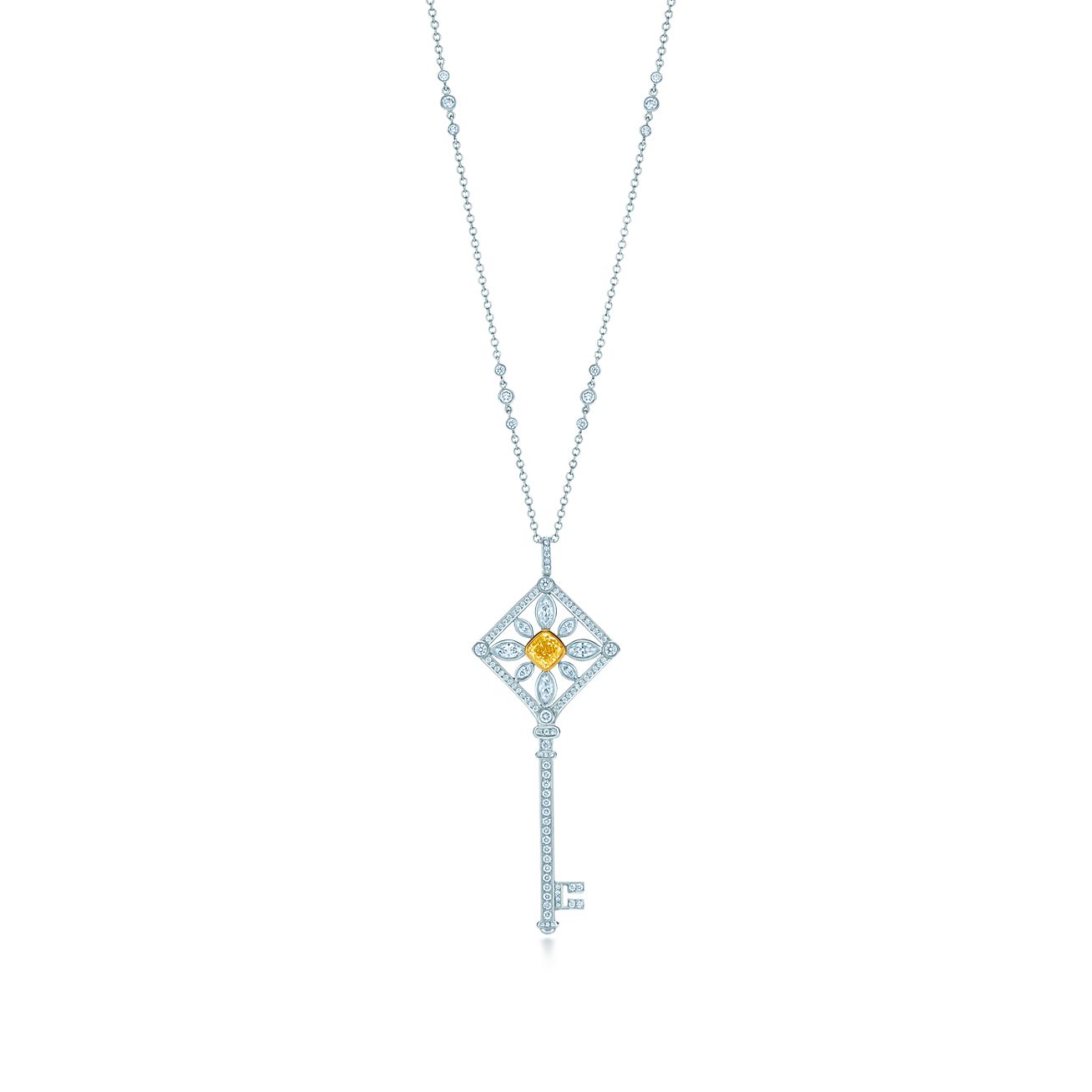 Tiffany Keys square kaleidoscope key in 