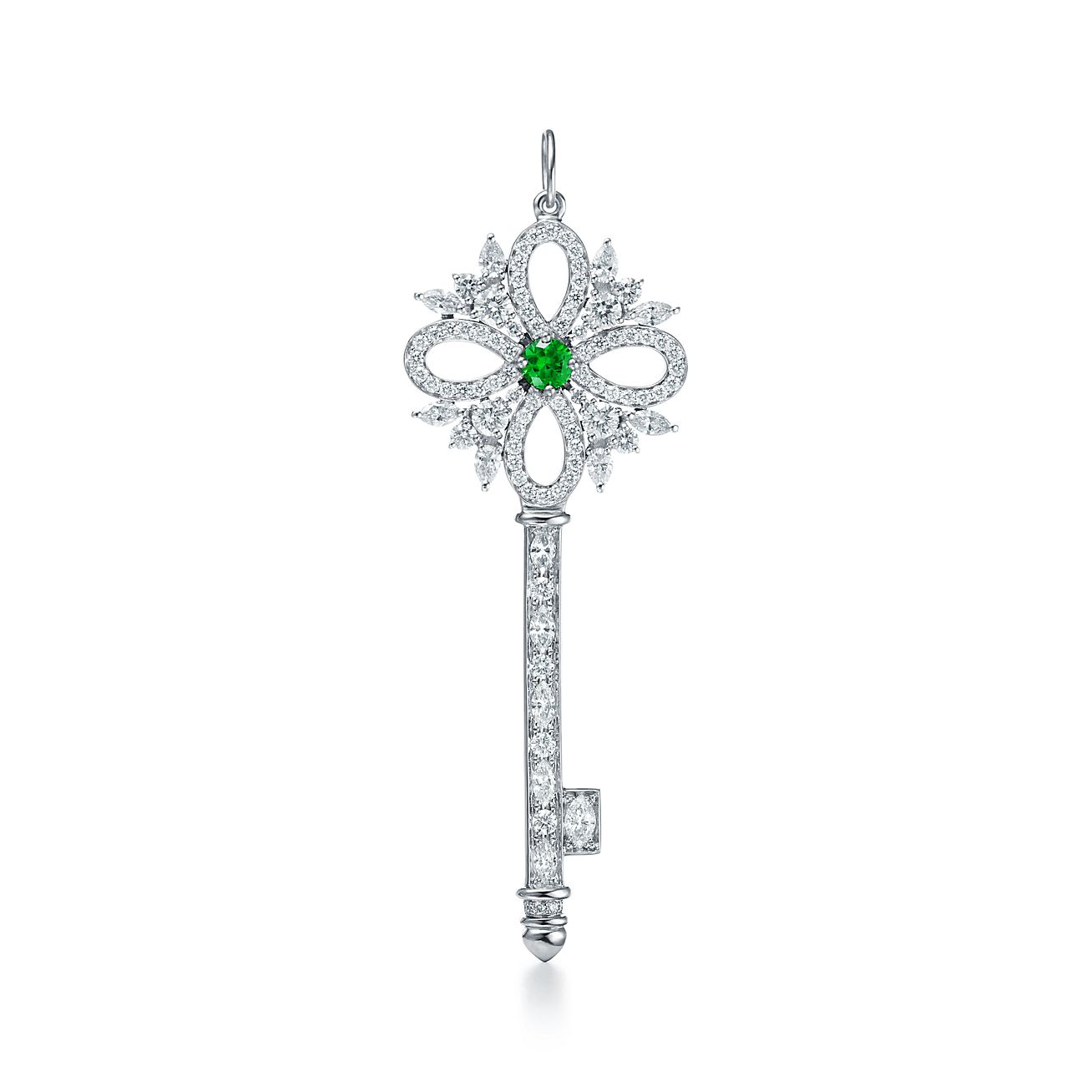 tiffany victoria key pendant price