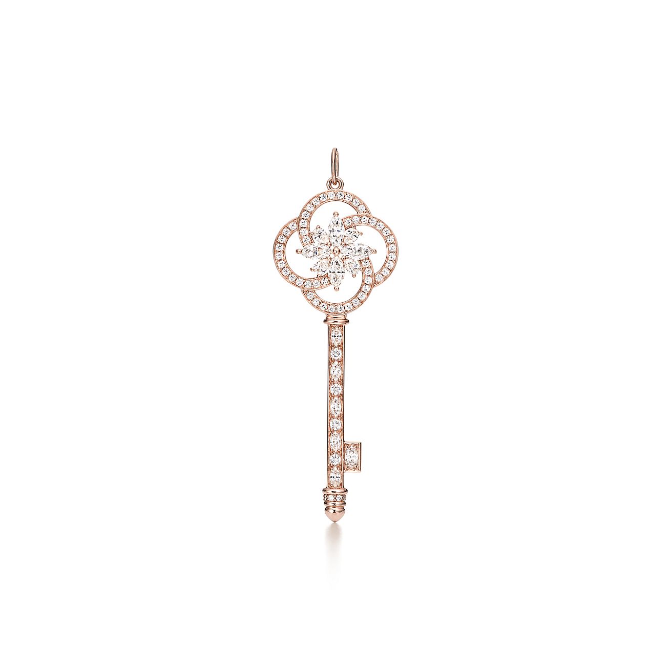 tiffany victoria key pendant price