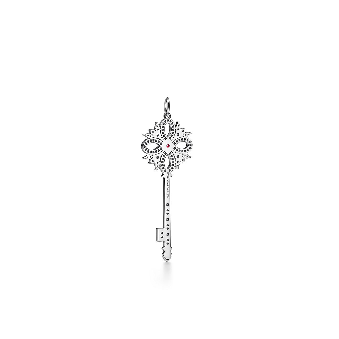 tiffany victoria key pendant price