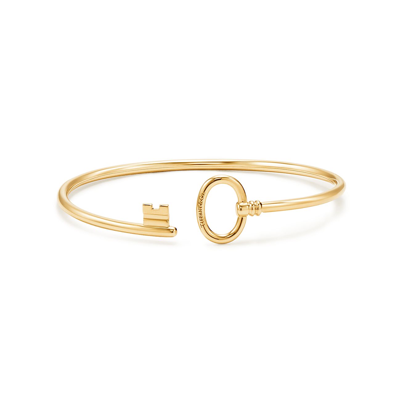 Tiffany Keys wire bracelet in 18k gold 