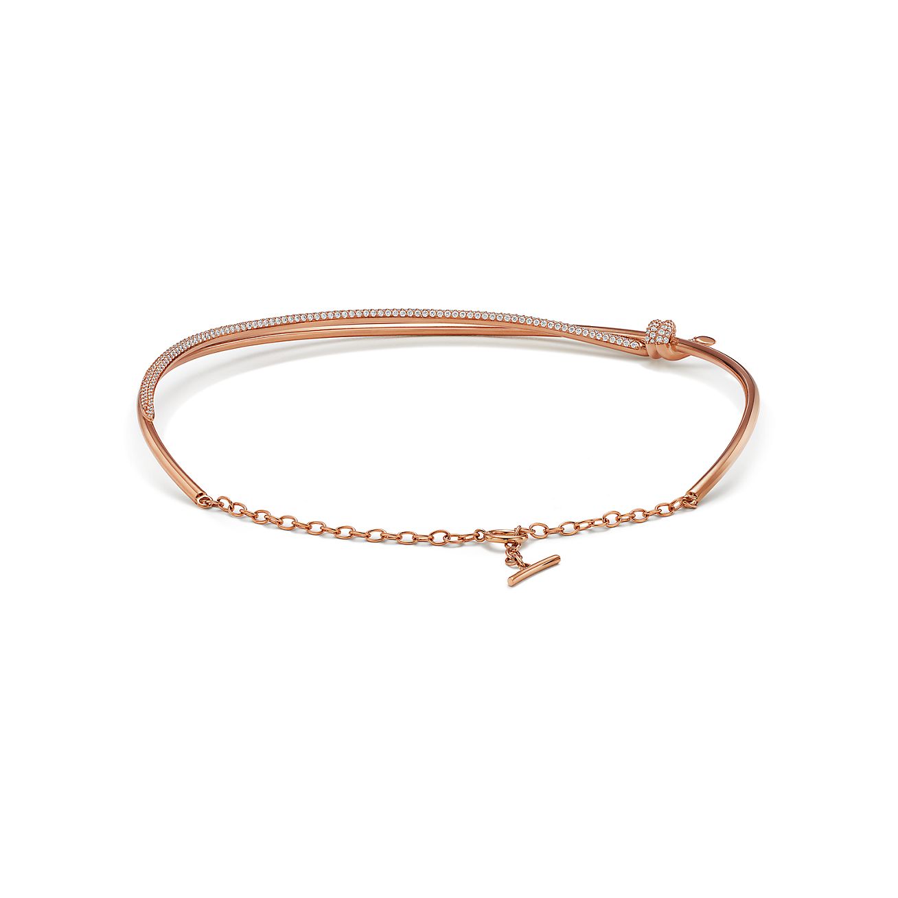 Tiffany Knot Double Row Necklace