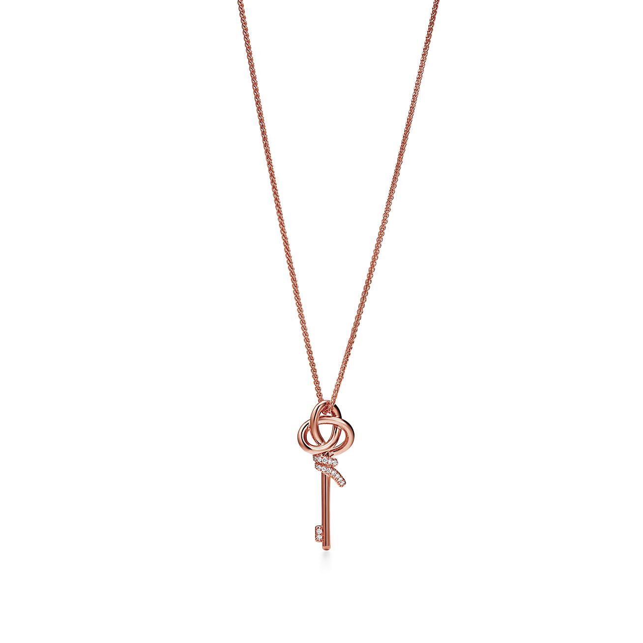 Tiffany Knot Medium Key Pendant