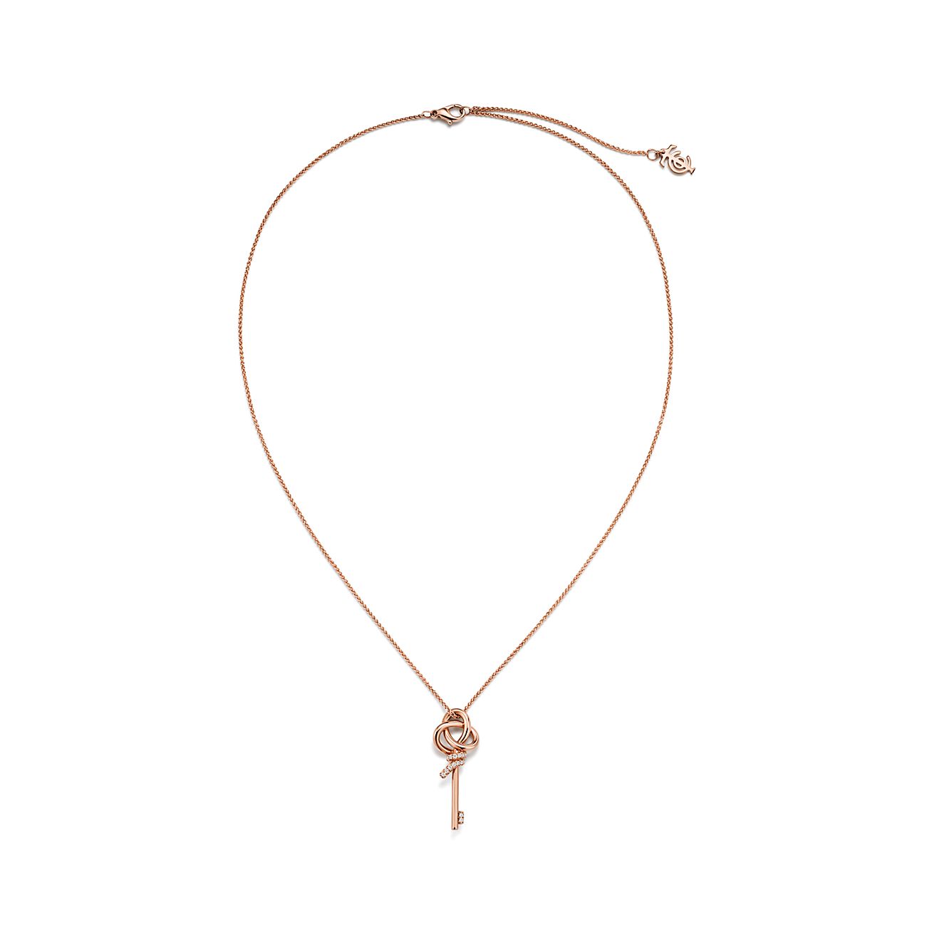 Tiffany Knot Mini Key Pendant