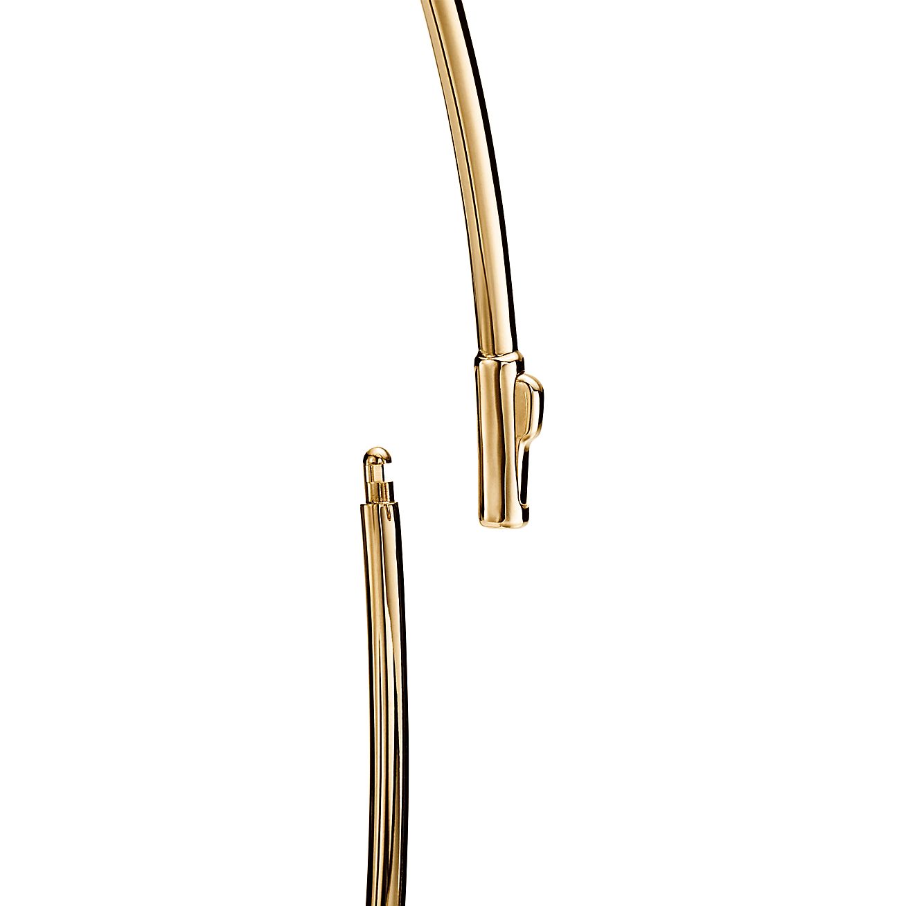 Tiffany Knot Necklace in Yellow Gold with Diamonds | Tiffany & Co. CA