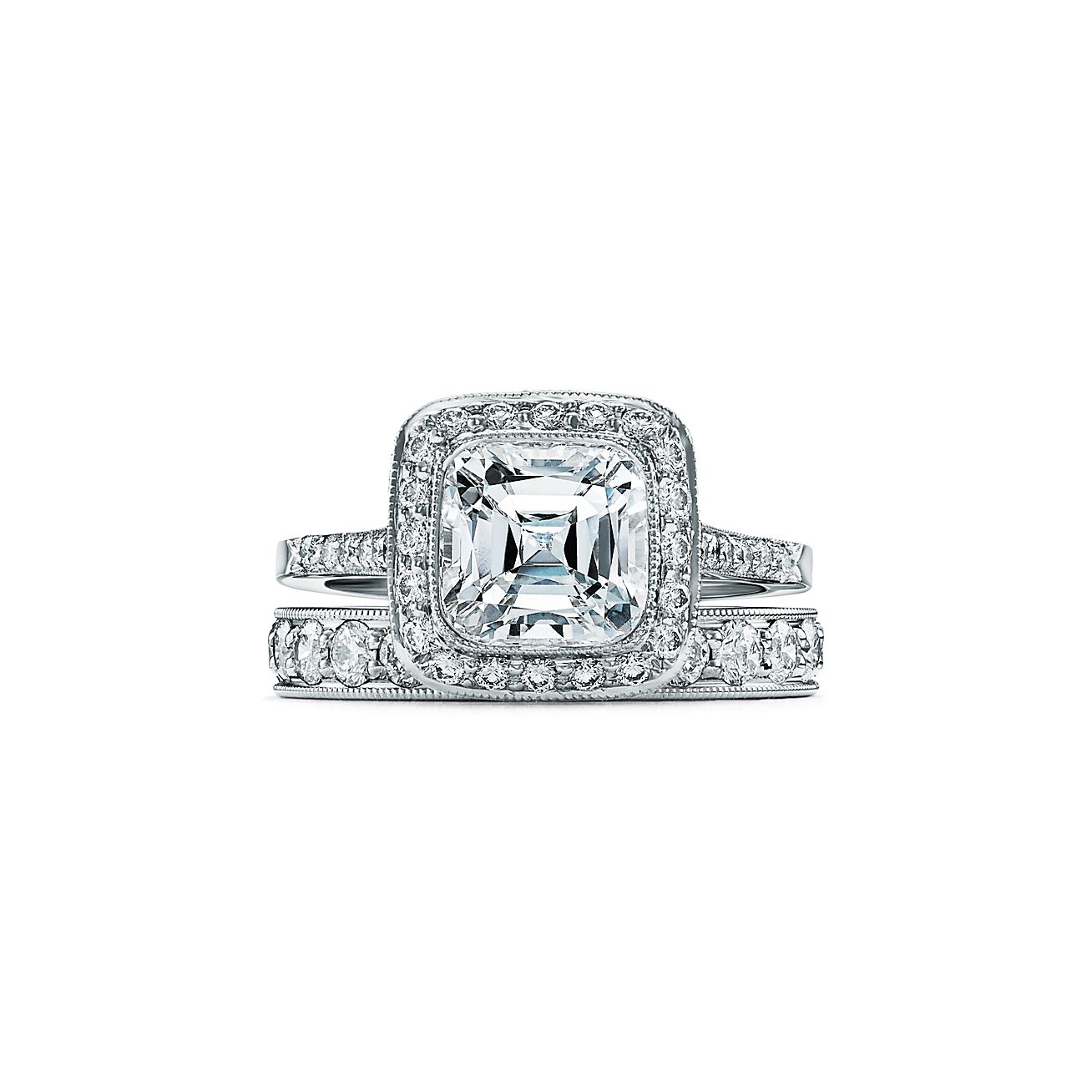 Tiffany Legacy® engagement ring with a 