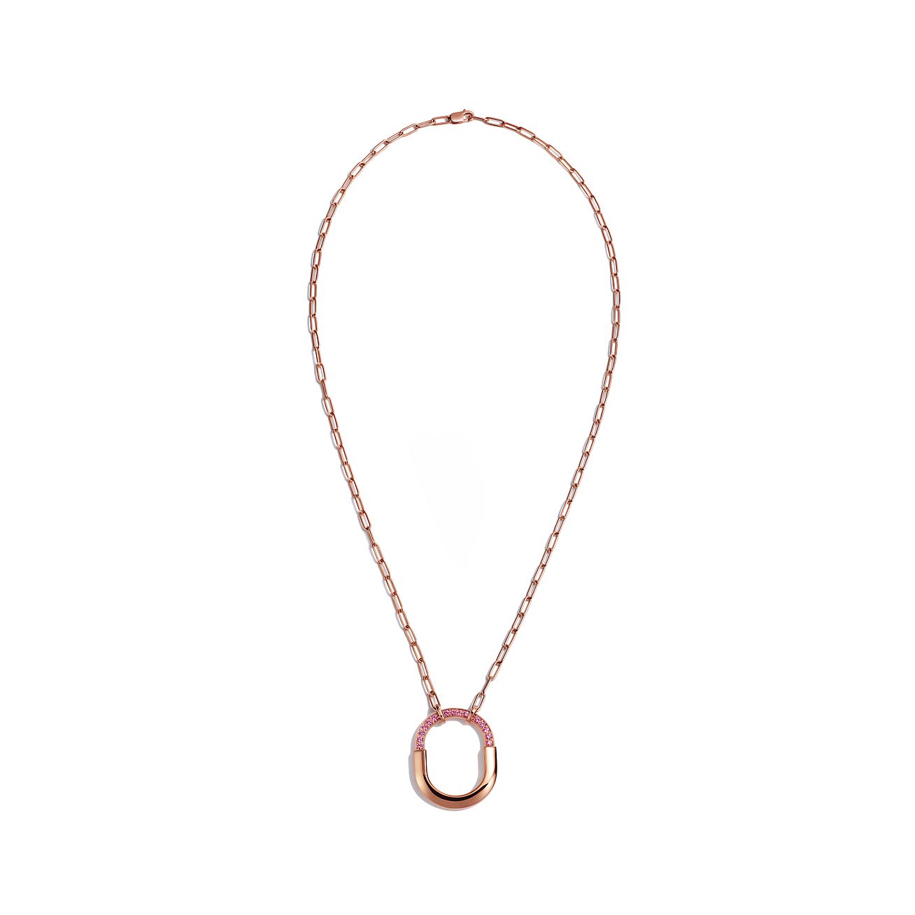 Tiffany Lock Rosé Edition Medium Pendant