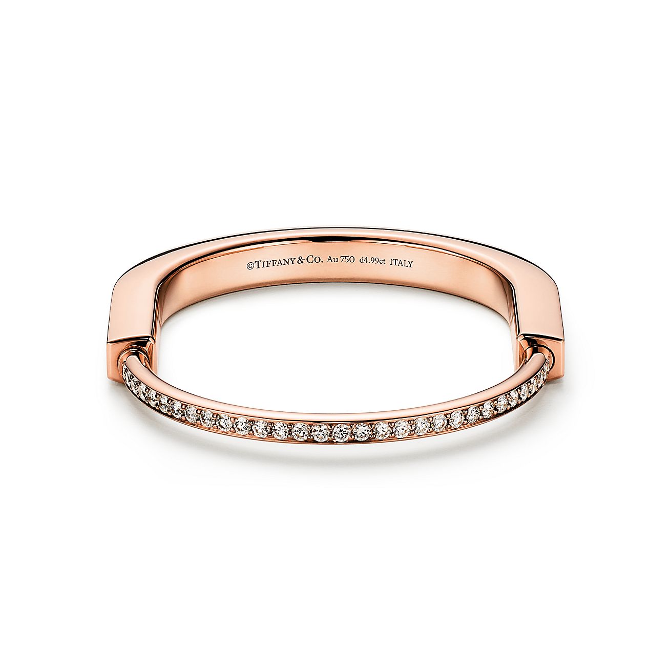 Pave hot sale diamond bangle