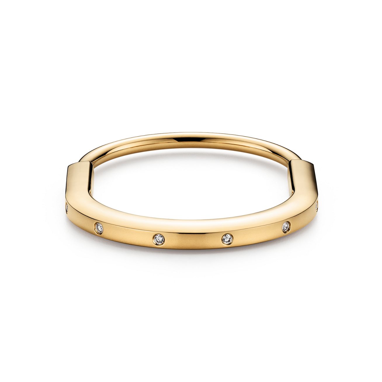 gold and diamond bangle