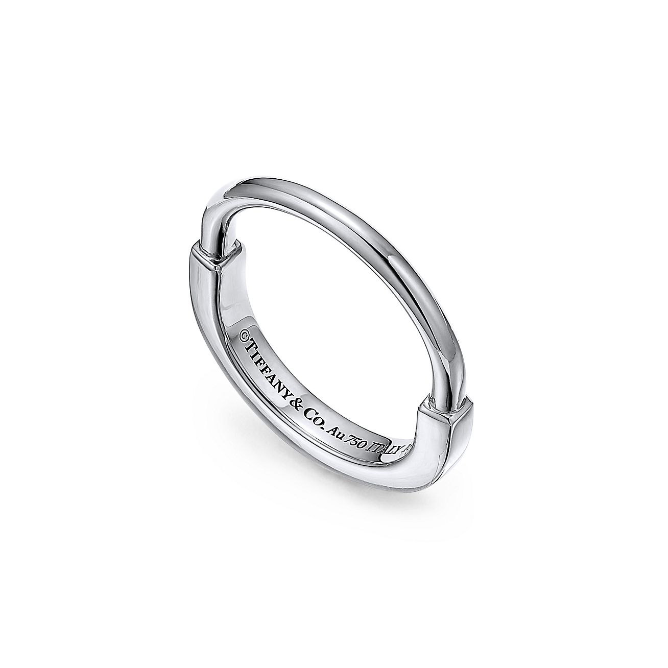 Tiffany Lock Ring in White Gold - Alternate shot 1
