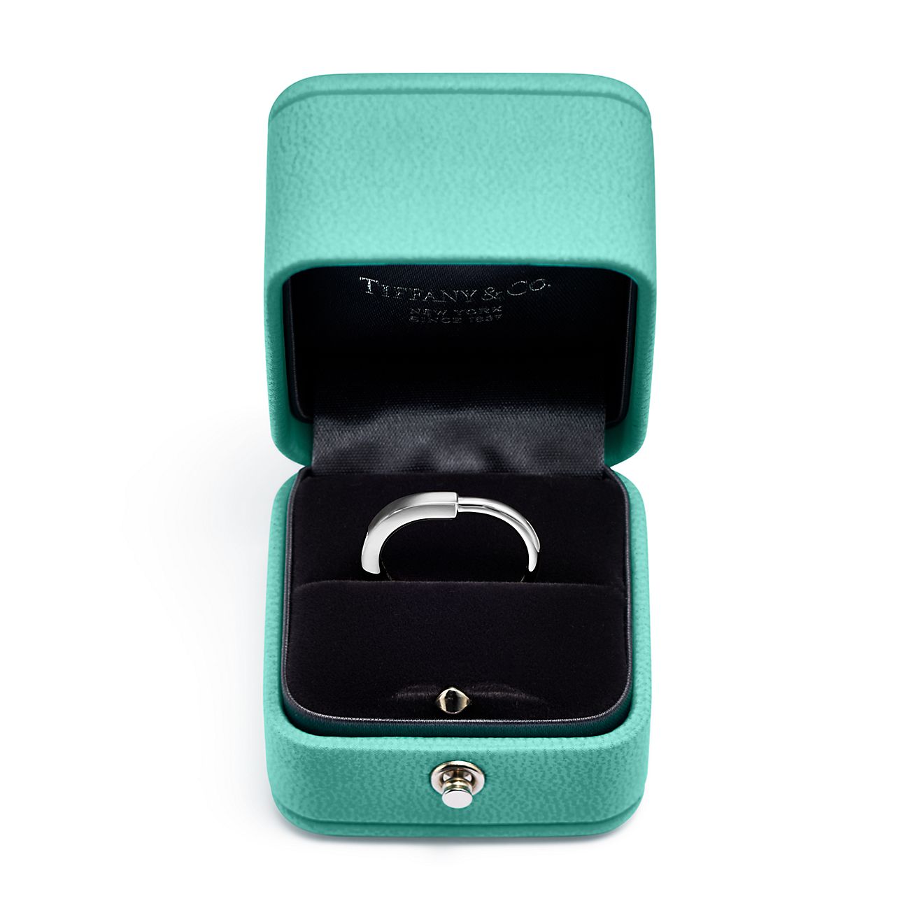 Tiffany Lock Ring in White Gold | Tiffany & Co. US