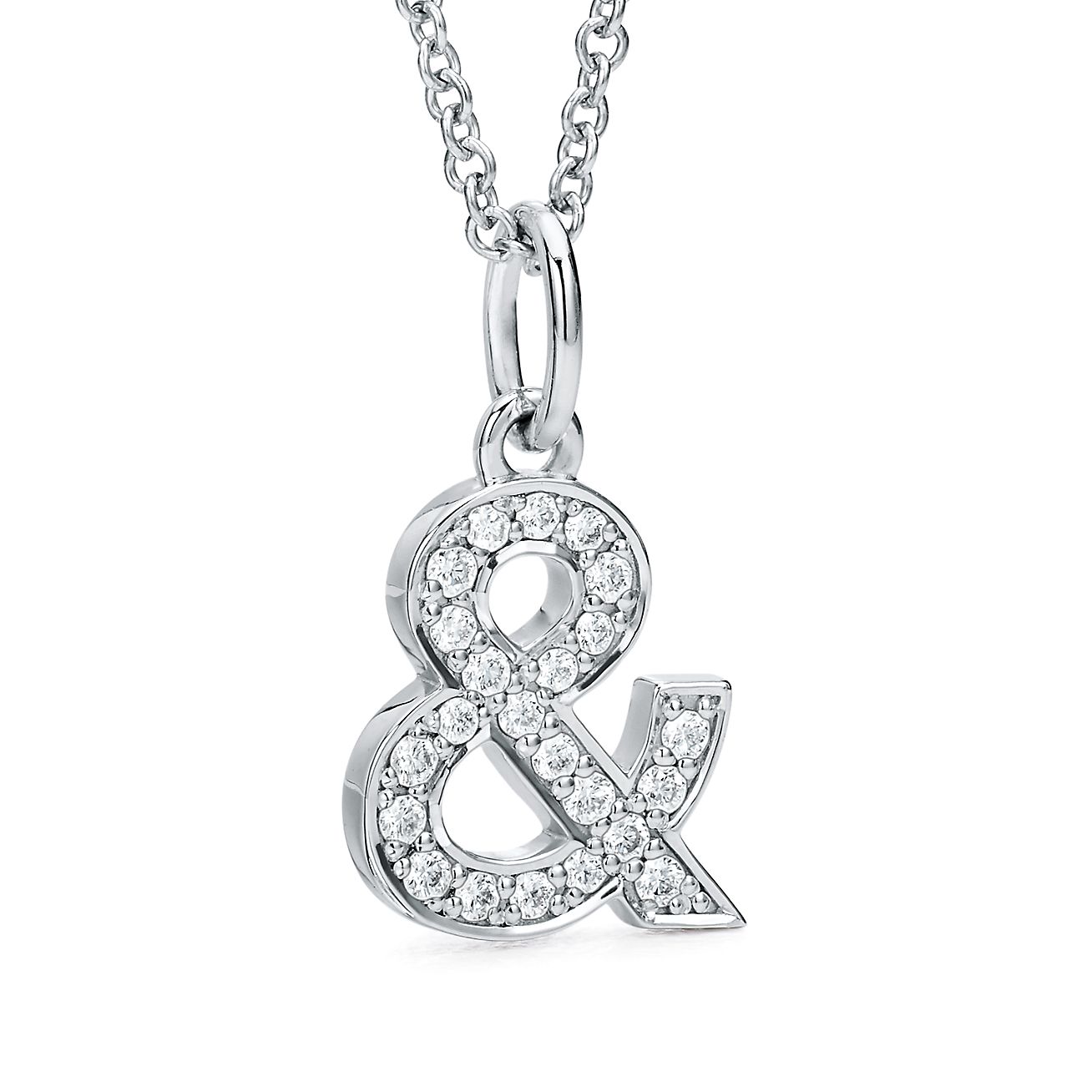 tiffany ampersand necklace