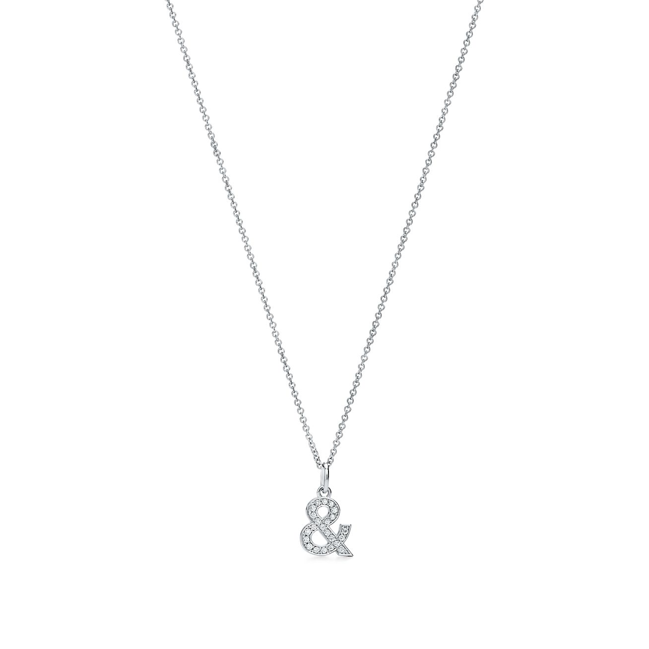 Tiffany ampersand necklace