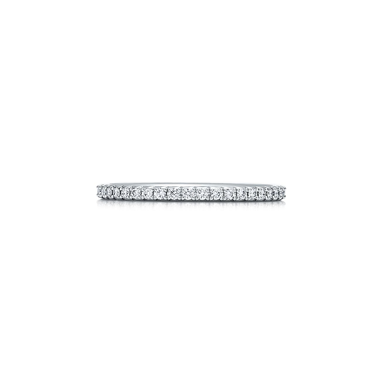 Tiffany Metro ring in platinum with 