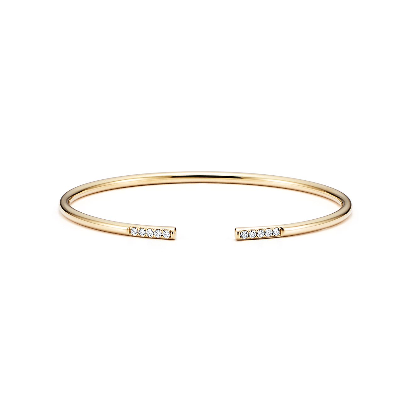 Tiffany Metro wire bracelet in 18k gold 