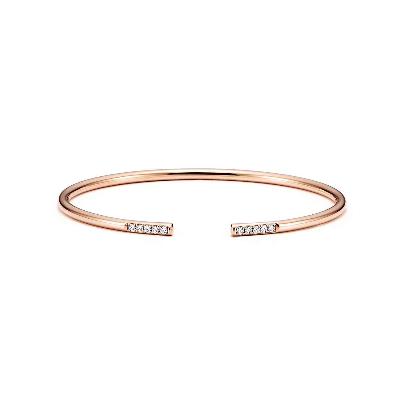 Tiffany Metro wire bracelet in 18k rose 