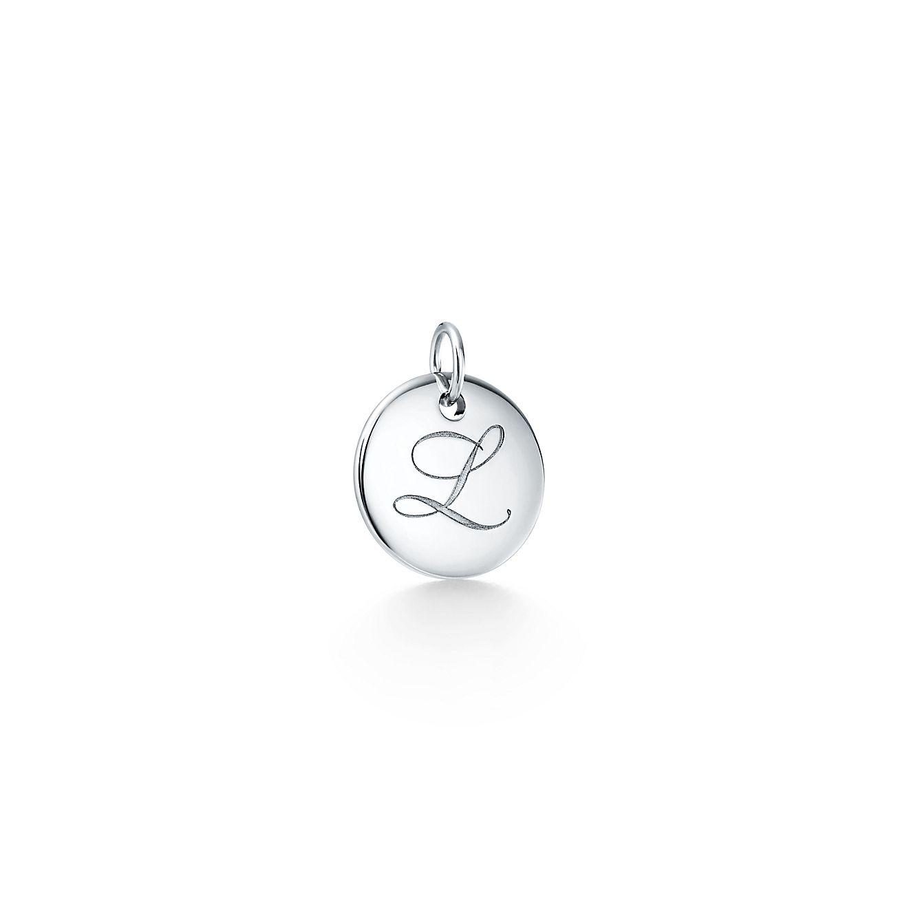 Tiffany Notes L Disc Charm in Silver, A 