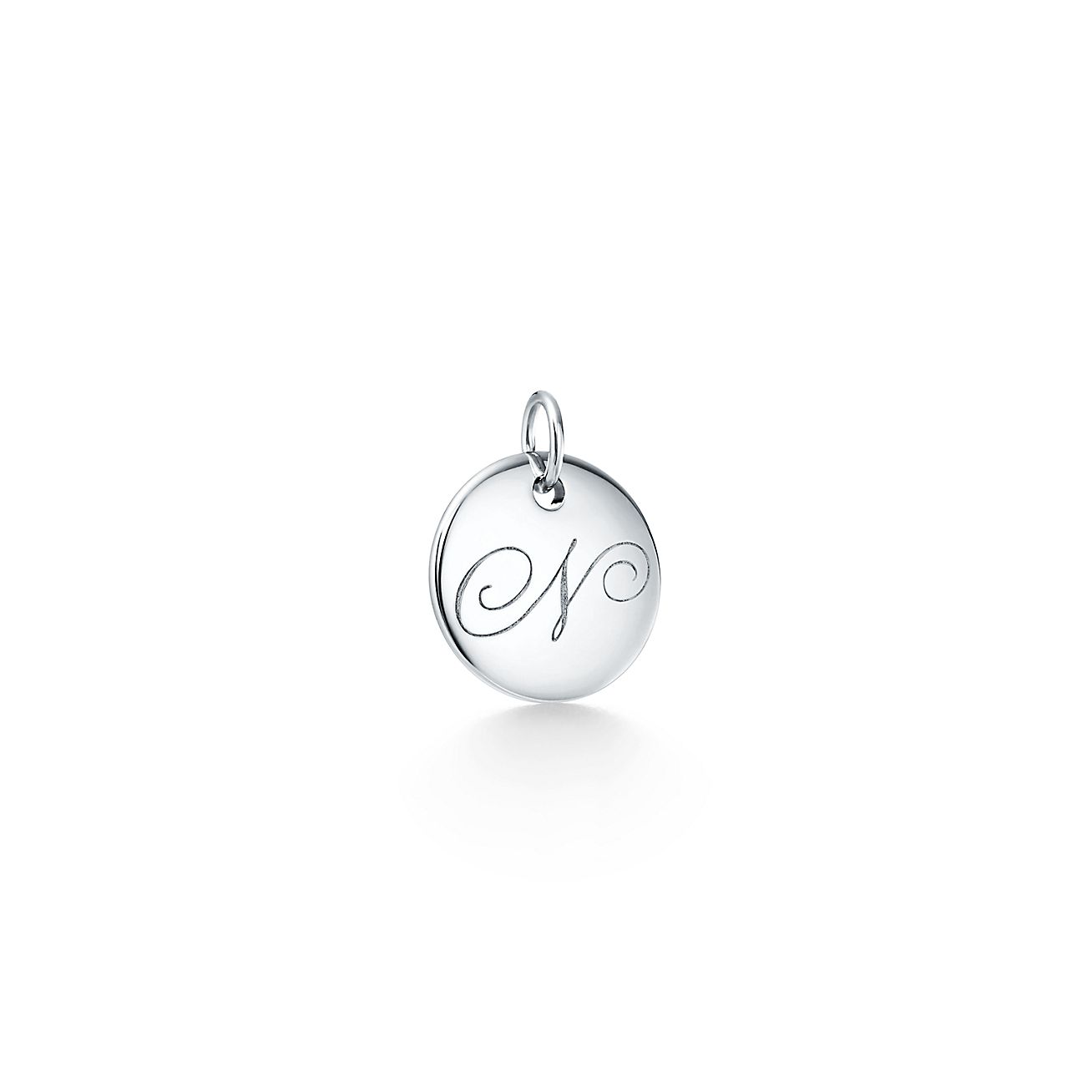 Tiffany Notes N Disc Charm in Silver, A 