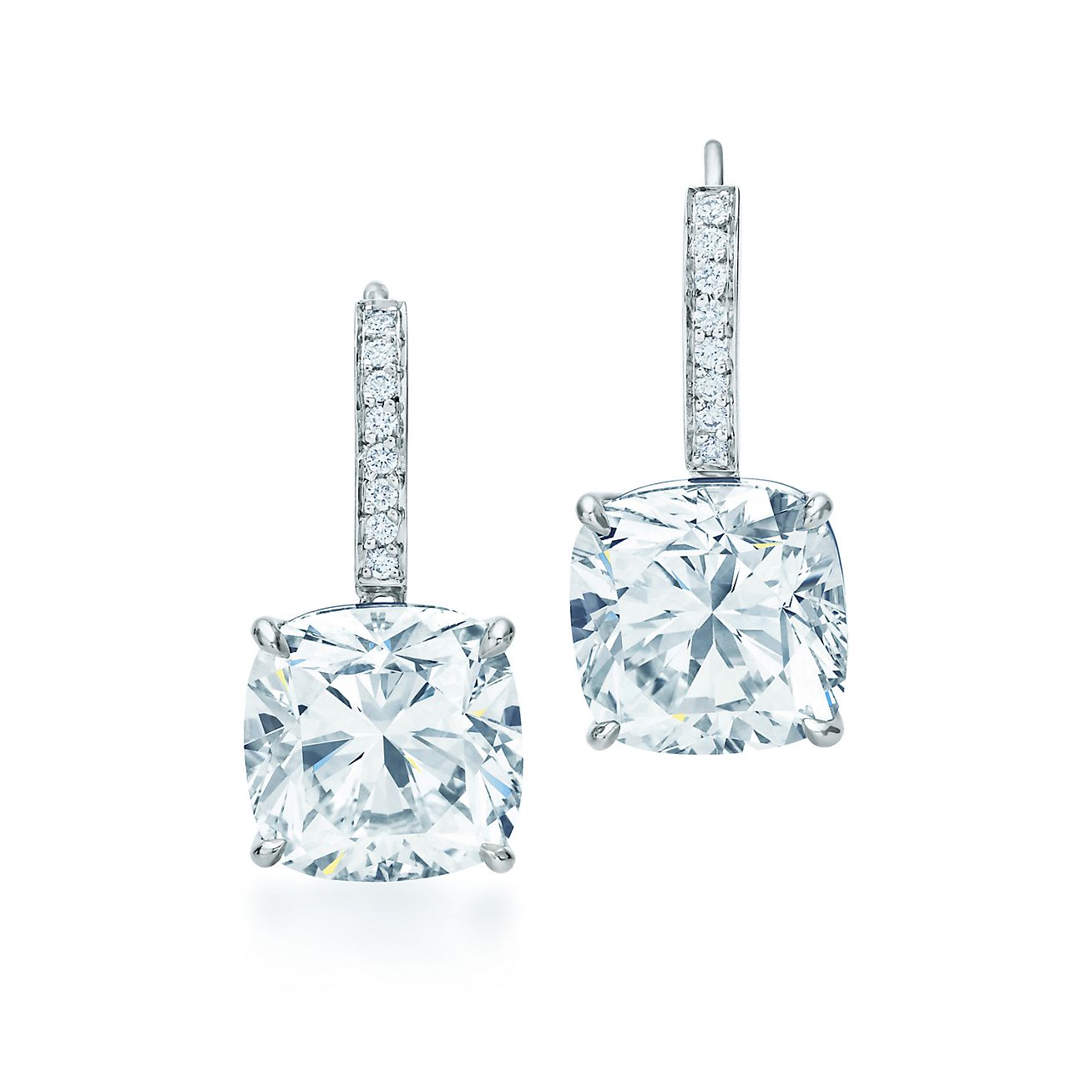 tiffany 2 carat diamond earrings