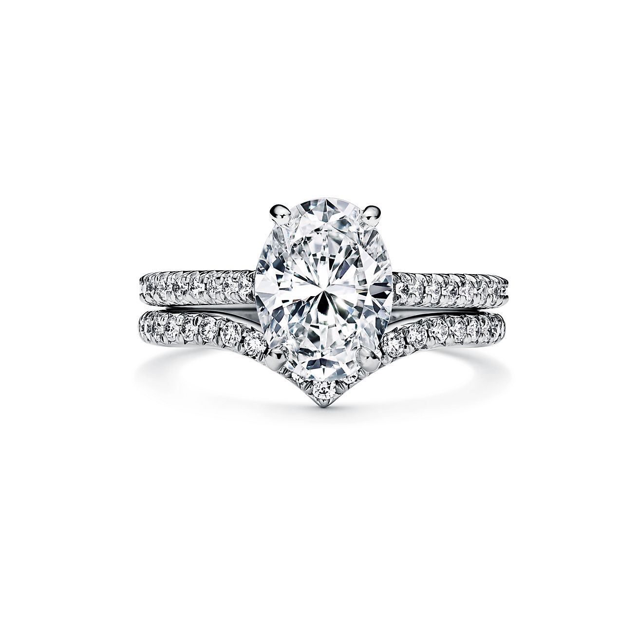 Tiffany oval deals cut engagement ring