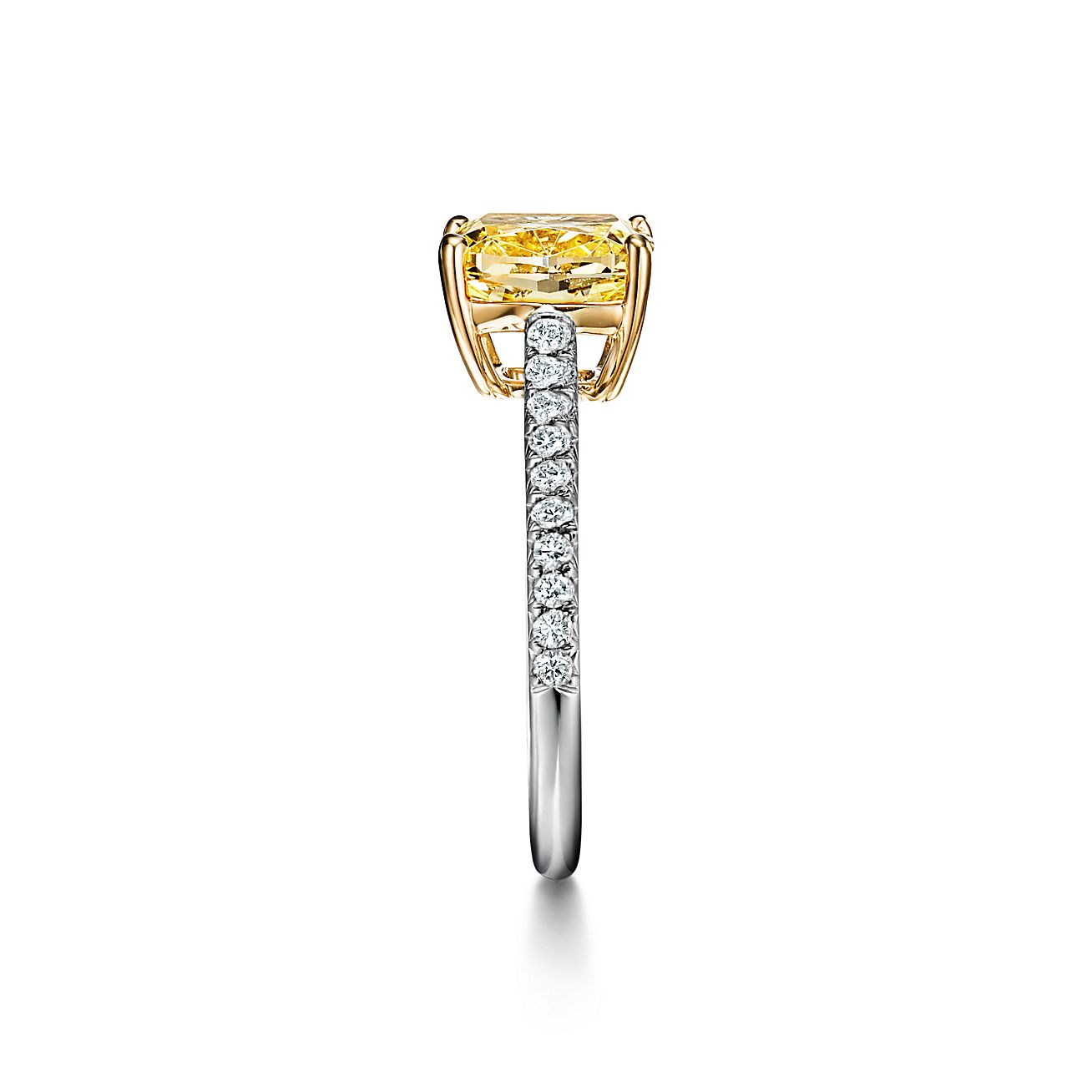 Tiffany Novo® yellow diamond engagement 