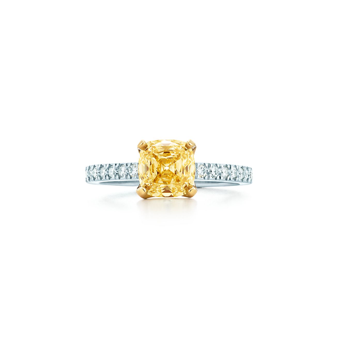 Tiffany Novo® ring in platinum and 18k 