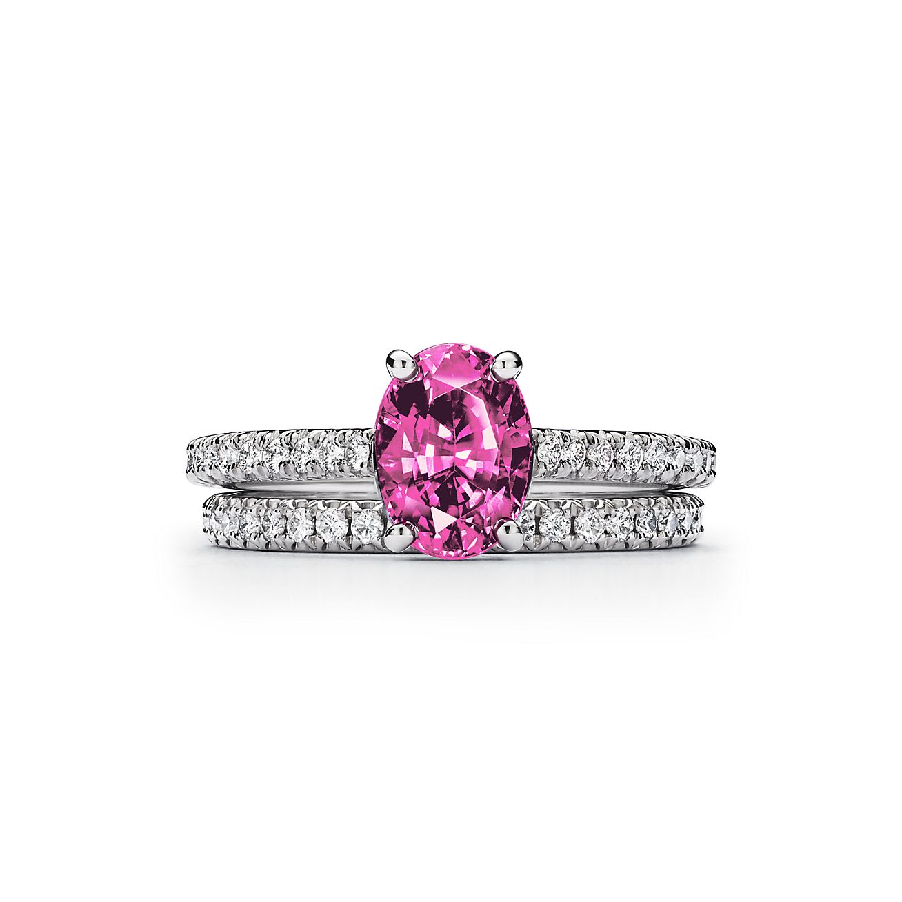 Tiffany pink sapphire deals ring