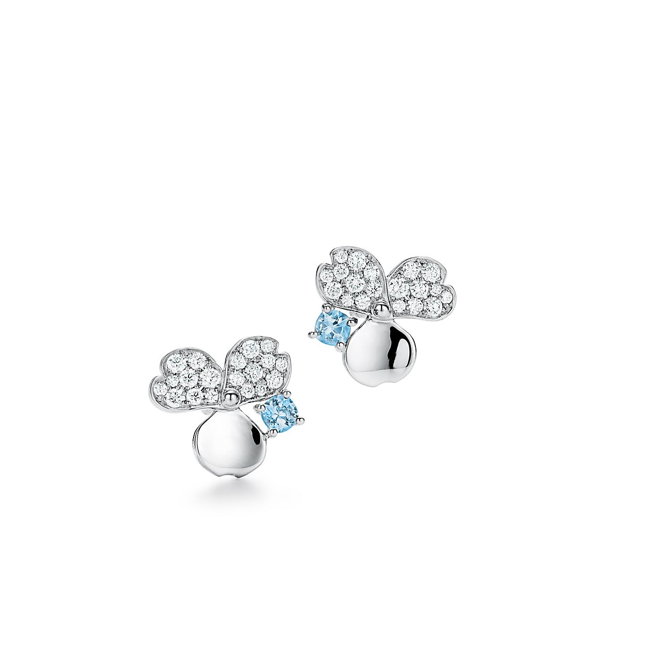 tiffany flower earrings