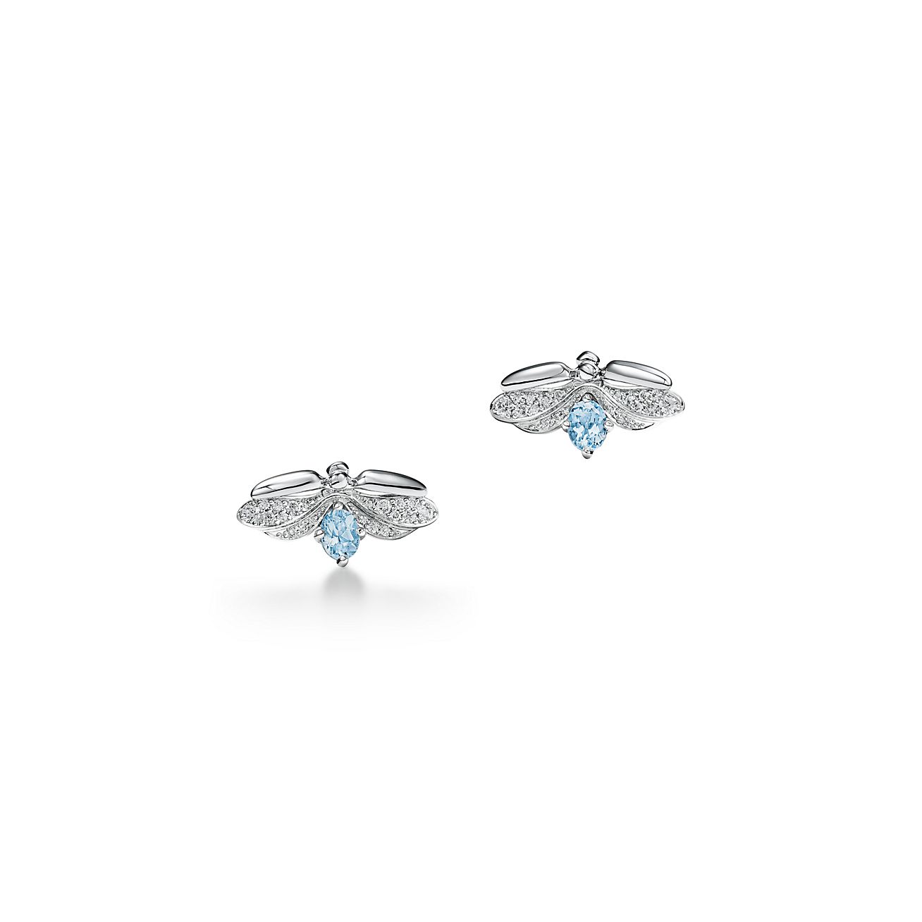 tiffany paper flowers earrings