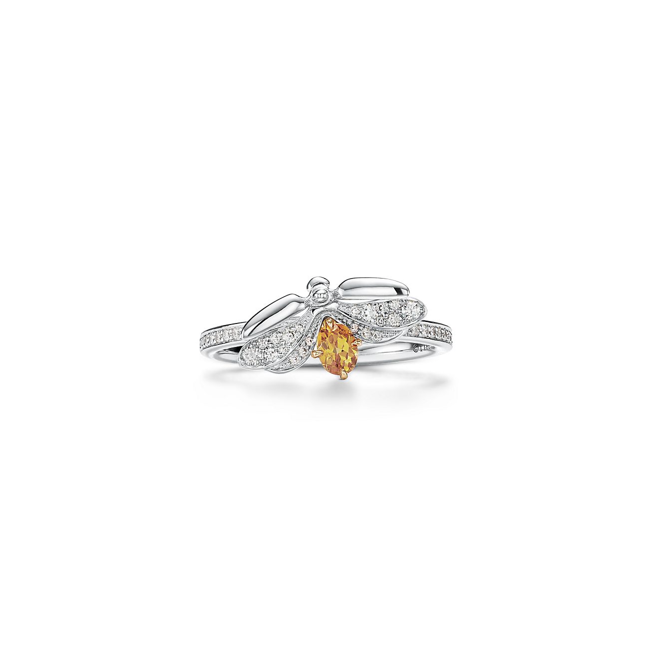 tiffany flower diamond ring